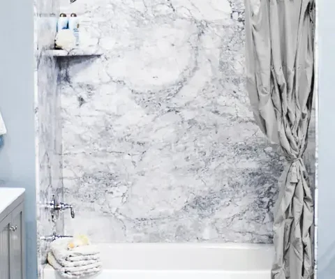 custom walk-in shower installation near me in Nashville
