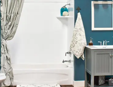 shower conversion Nashville featuring frameless glass